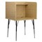 Flash Furniture 53.5 H, 35.75 W X Laminate, Melamine, Steel, Oak MT-M6221-SGLSC-OAK-GG - alternate 7